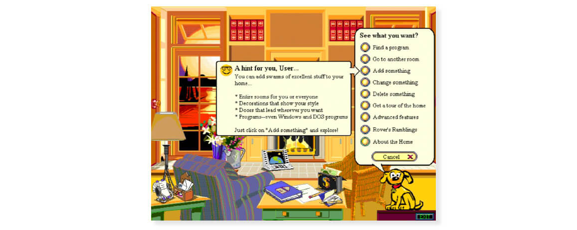 Comic Sans_Rob sur Microsoft Bob (1)