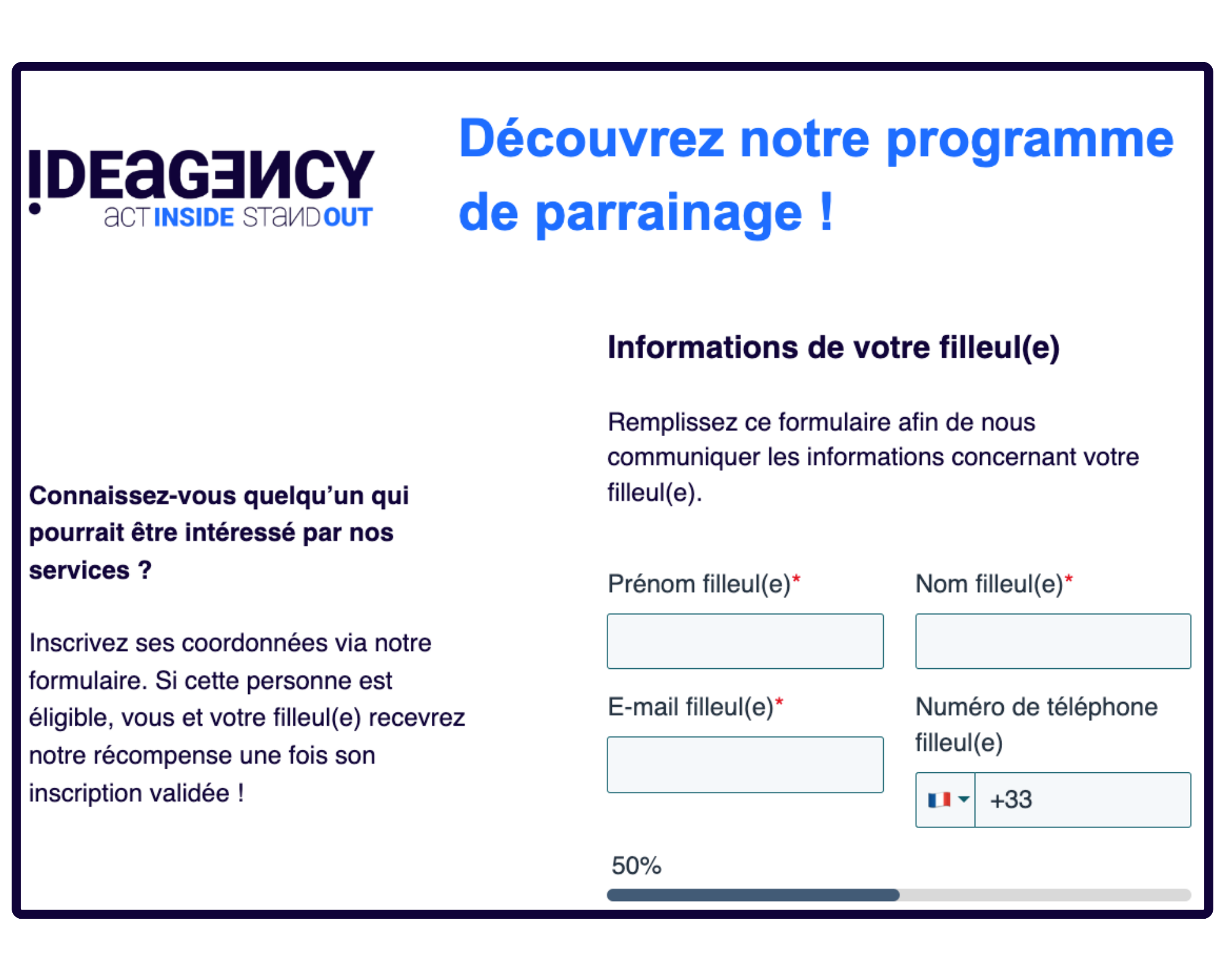 screen programme parrainage